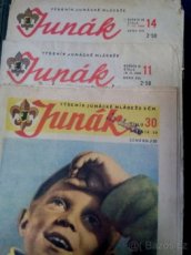 Prodám časopisy Junák, Vpřed, atd.