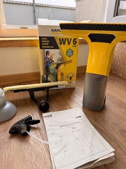 Karcher window Vac - aku vysavač, aku stěrka