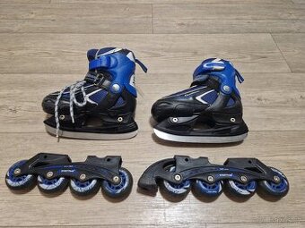 Dětské brusle kombinované 30-33 Sportteam