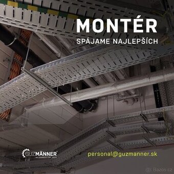 MONTÉR-ZÁMOČNÍK| NEMECKO | GUZMÄNNER s.r.o.