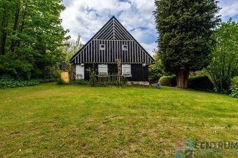 Pozemek s roubenkou na báječném místě v Rychnově u Jablonce 