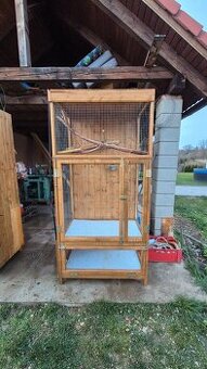 Voliera na papoušky, ci pro činčili