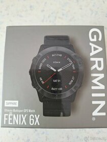 Prodám hodinky GARMIN FÉNIX 6X PRO Sapphire Gray