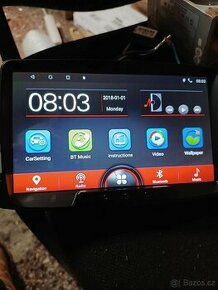 Nové Android autorádio s GPS, BT, WiFi pro vozy Dacia