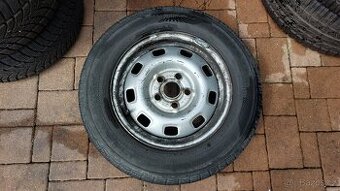 REZERVA letní 15", VW T4, rozteč 5x112mm, pneu 195/70/15C