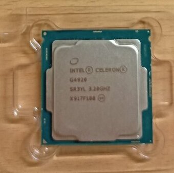 Intel Celeron G4920, LGA 1151 + chladič