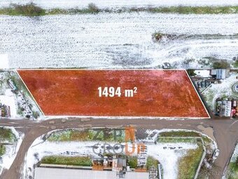 Prodej pozemku pro bydlení o rozloze 1 494 m2 - Kroměříž - B