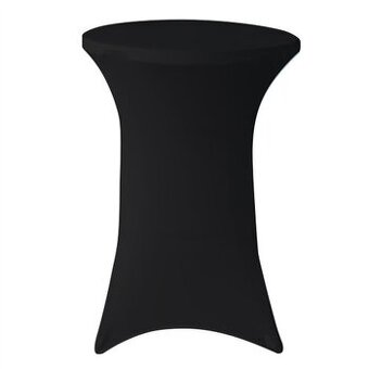 Potah spandex na koktejlový stůl elastický 4 ks 80 cm