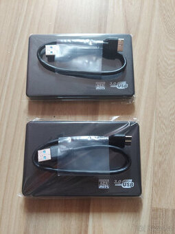 Externí HDD 1TB, USB 3.0, nový obal, nový kabel (2ks) - 1