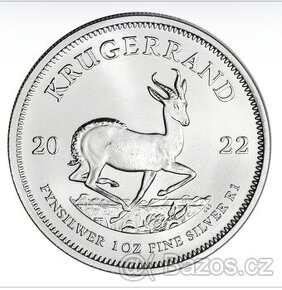 South Africa Mint Stříbrná mince Krugerrand 2022 31,1 g