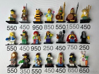Lego sběratelské minifigurky, starší serie