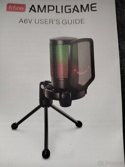Kondenzátorový stolní mikrofon Fifine A6V