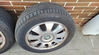 Sada Alu kol Skoda 5x112xR16 vč. letních pneu