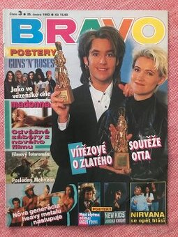 Bravo 3/1993 - komplet.