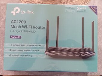Mesh Wi-Fi Router TP-Link Archer A6, AC1200