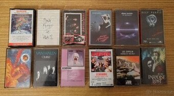 Prodám audiokazety - rock, metal