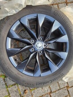 17" Zimní Škoda CRYSTAL Superb IV 3P Original Alu 5x112 ET4