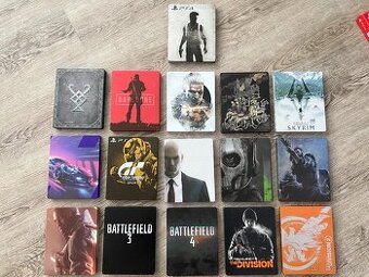 PS4/PS5 herní steelbooky G2