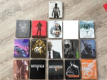 PS4/PS5 herní steelbooky G2