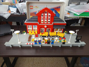 LEGO Train 9V Train Station +návod