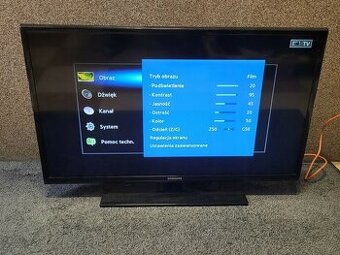 LED TV, úhlopříčka 80cm, rozlišení 1366x768, DVB-T/C MPEG2/4