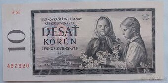 UNC 10kčs 1960 - 1