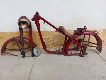 Jawa 250 nebo 350 Perak - podvozek