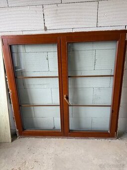 Dřevěné euro okna dvojsklo