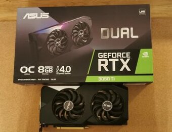 Prodám ASUS DUAL GeForce RTX 3060 Ti