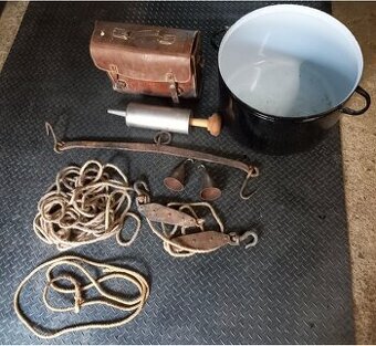 Staré řeznické vybavení