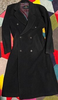 BUGATTI  VLNĚNÝ ZIMNÍ ELEGANTNÍ SLIM PÁNSKÝ KABÁT XL