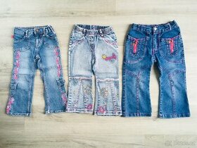 Dívčí džíny - vel. 86/92