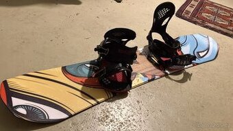 Dětský snowboard LUSTI Ziggy 127 cm