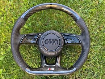 AUDI VOLANT KARBONOVY - zkoseny - karbonový
