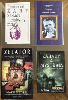 Knihy Immanuela Kanta/Bardona/Hedsela/Mackerle