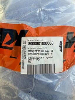 Ktm enduro blatník přední 8000801000068