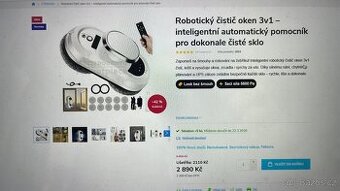 Roboticky cistic oken - NOVY 