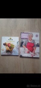 2 kuchařky Alnatura a Lahůdky z masa