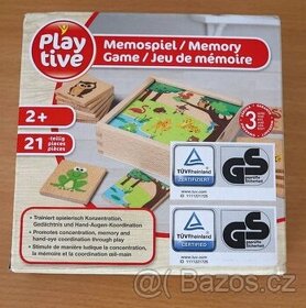 Dřevěná hračka pro trénování paměti (Play tive)