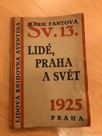 Lidé, Praha a Svět, Sv.13., 1925