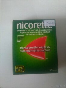 Transdermální náplast Nicorette