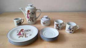 Dětská porcelánová čajová sounprava Reutter Porzellan - Něme