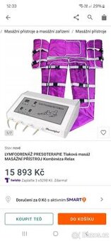 Lymfodrenážní přístroj