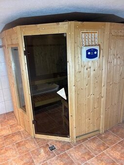 Finská sauna Karibu s Kamny Bio-Mat