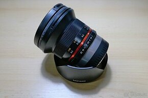 PRODÁNO Samyang 12 mm f/2 NCS CS + sada filtrů UV/CPL/ND8