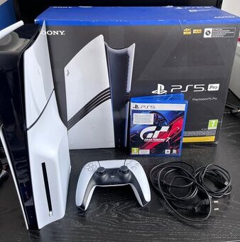 PS5 s mechanikou Slim 1TB + hra GT7