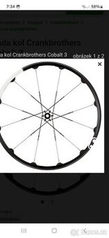Zapletena kola crankbrotjers 29