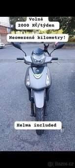 Pronájem skútr 125 SYM Symphony