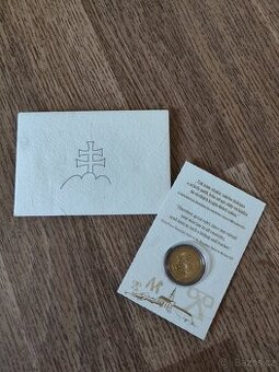 2 Euro Slovensko Příchod Konstantina a Metoděje