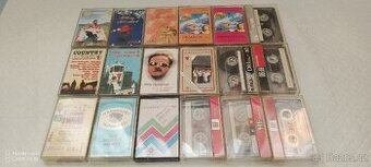 Retro kazety 18ks,country a lidovky,zábava,vtipy